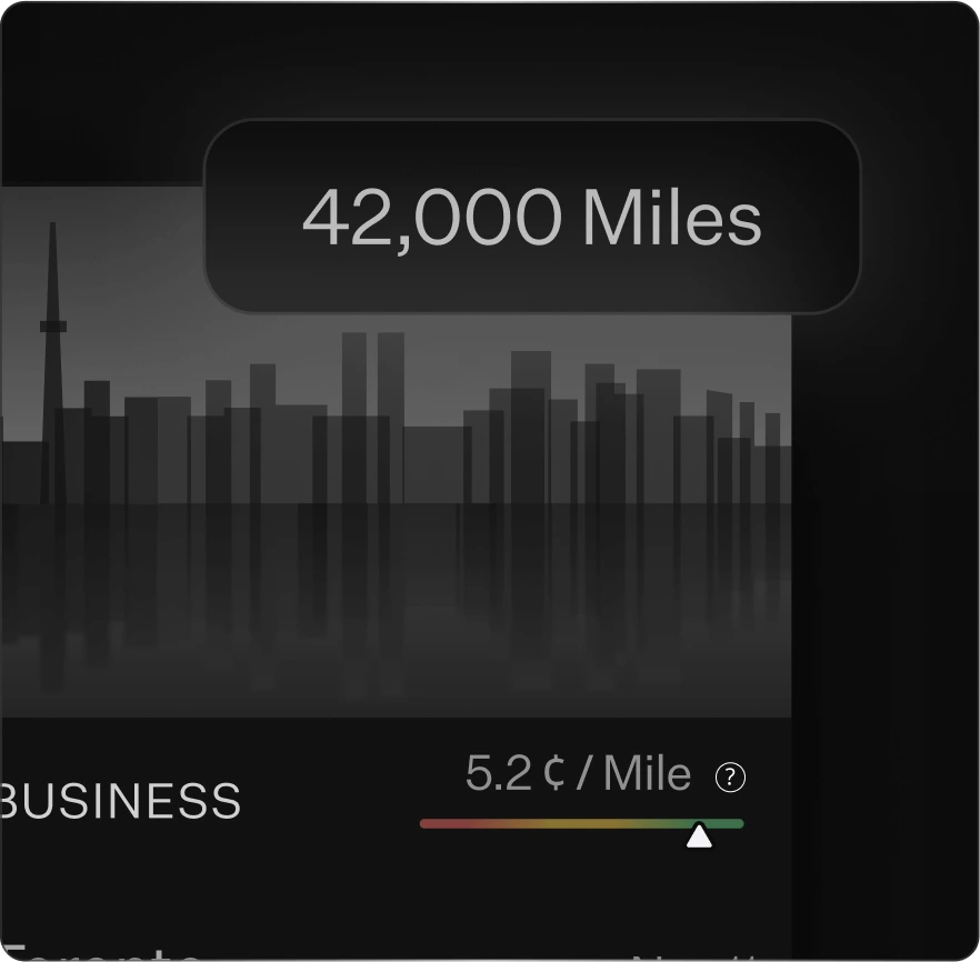 Travel using your miles